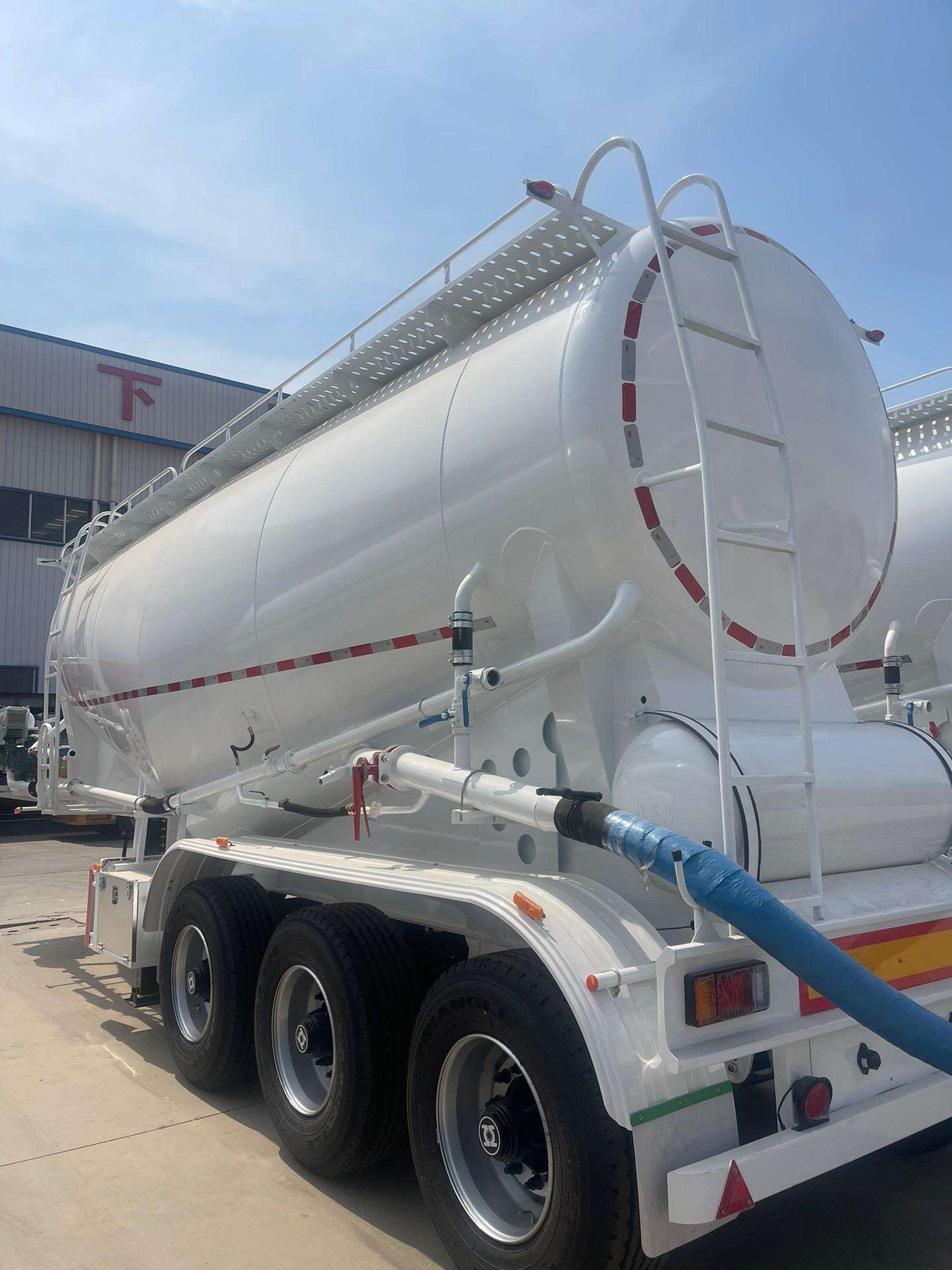 V-Tank Pneumatic Bulk Trailers for a Cement Distributor in Zimbabwe