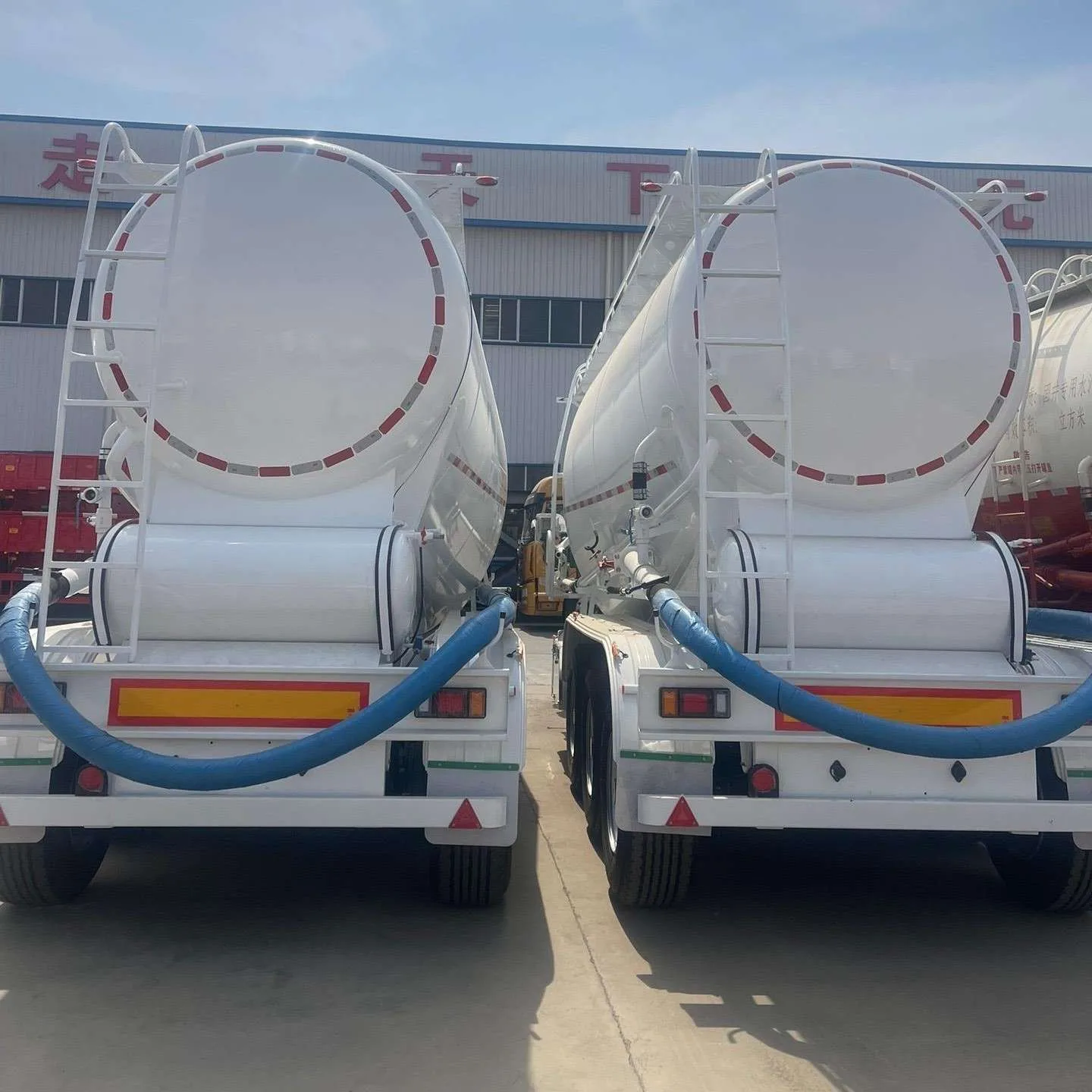V-Tank Pneumatic Bulk Trailers for a Cement Distributor in Zimbabwe