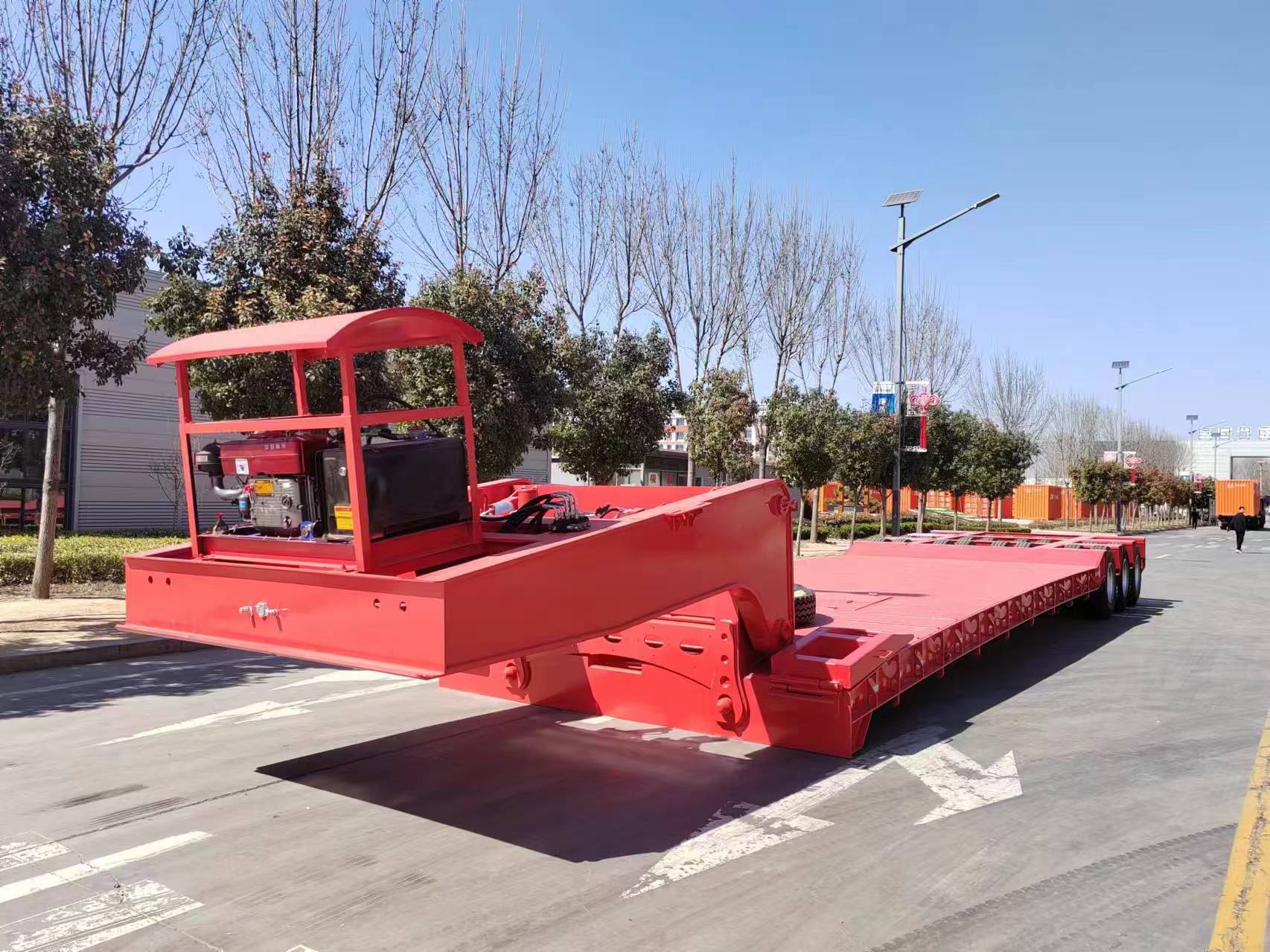 Extendable Flatbed Trailer