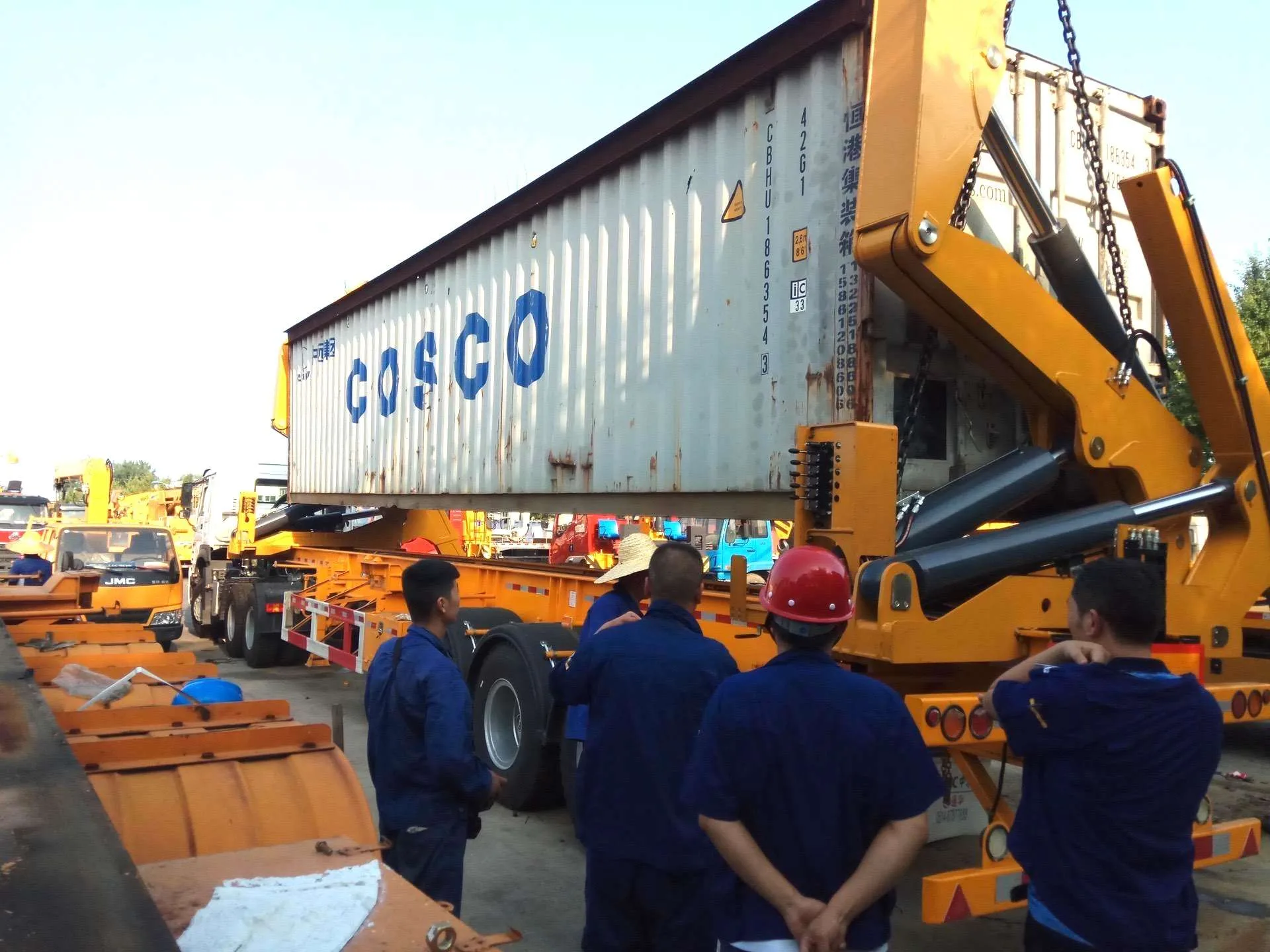 Side Loader Trailer