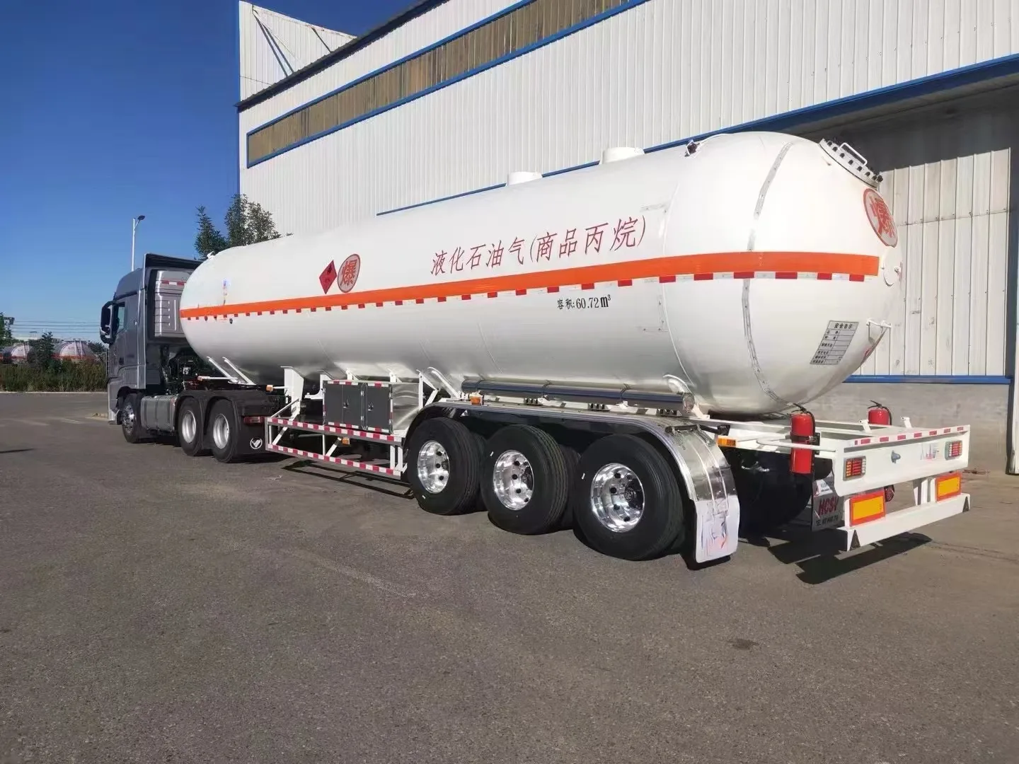 Water Tanker Semi Trailer